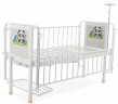 Кровать детс 4-секц Med-Mos DM-2320S-01 Тип 4 вар. 4.1 (белый) ТУ 32.50.30-21-98238288-2020 с матрас